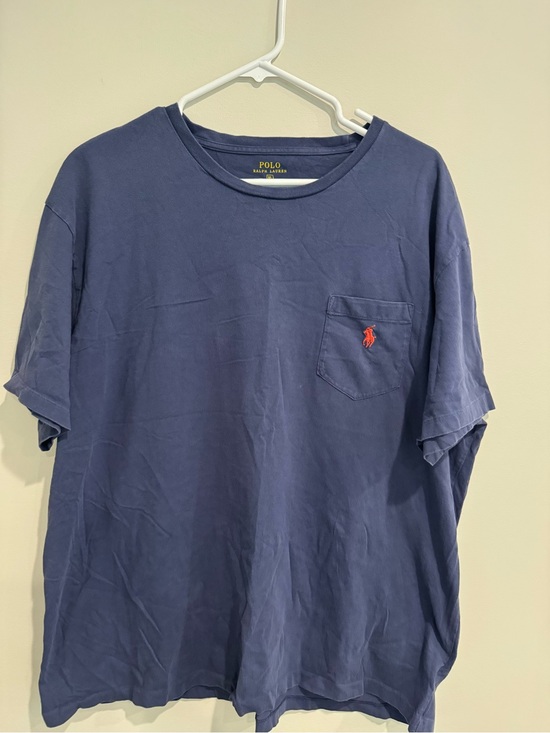 Polo Ralph Lauren Other - Polo by Ralph Lauren Navy Short Sleeve Pocket Tee with Red Pony